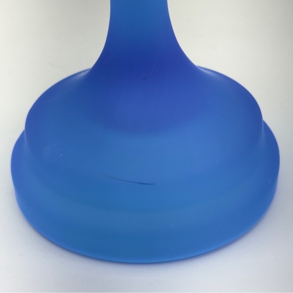 Vintage Westmoreland Cobalt Blue 
Fairy Lamp Base CandleHolder - Picture 10 of 10